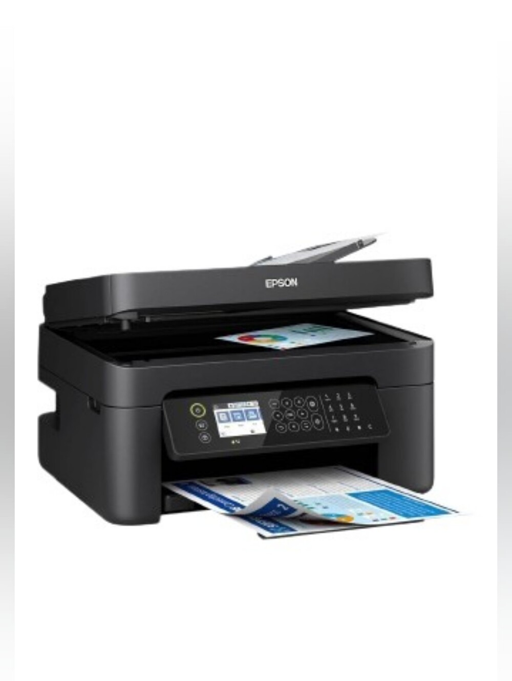 Epson WF-2850 All In One Wireless Color Inkjet Black Printer